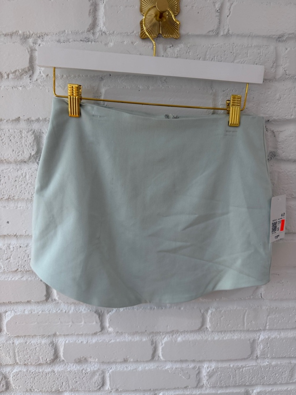 Light Mint Mini Skirt